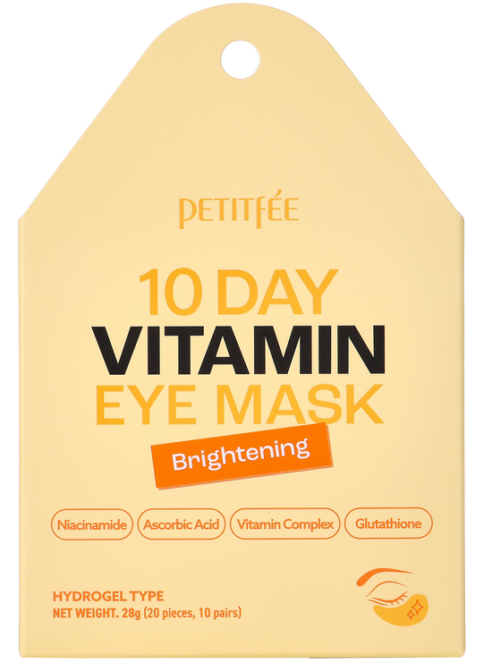 PETITFEE - 10 Day Vitamin Eye Mask Brightening 20pcs