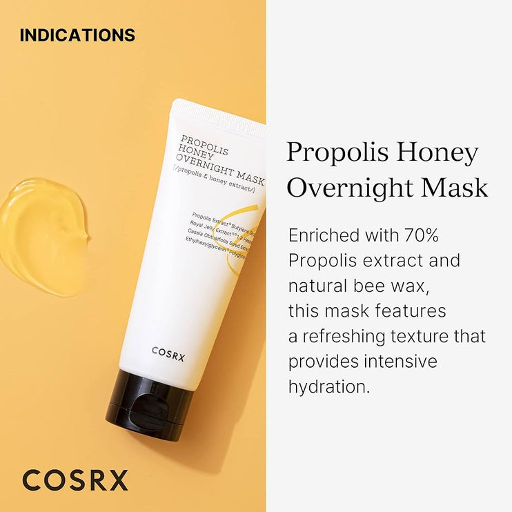 COSRX -Full Fit Propolis Honey Overnight Mask 60ml