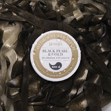 PETITFEE - Black Pearl & Gold Hydrogel Eye Patches Pack 60pcs