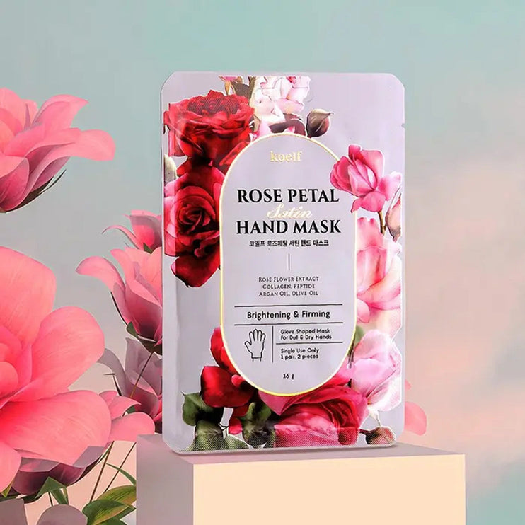 KOELF - Rose Petal Satin Hand Mask