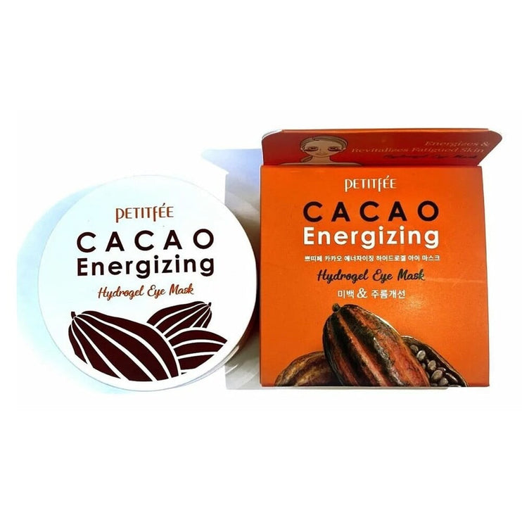 Petitfee Μάσκα Ματιών Patches Cacao Energising (Συσκευασία 60 Τεμαχίων)