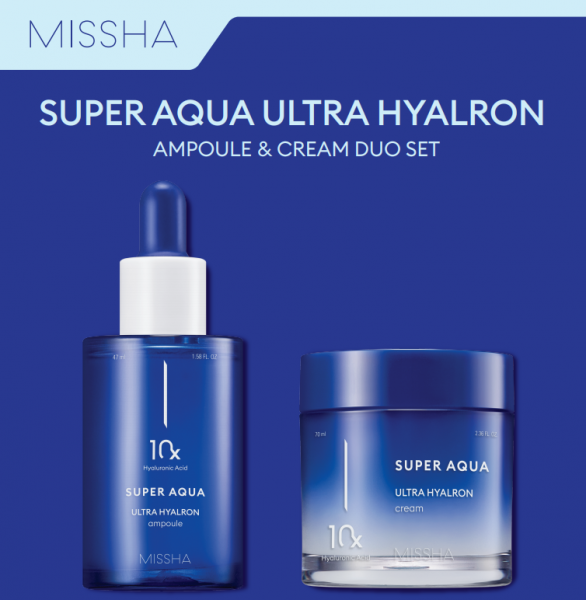 MISSHA - Super Aqua Ultra Hyalron Duo Set