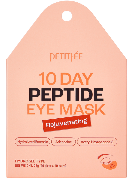 PETITFEE - 10 Day Peptide Eye Mask Rejuvenating 20pcs