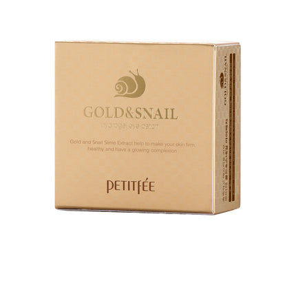 PETITFEE - Gold & Snail Hydrogel Eye Patches Pack 60pcs