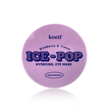 KOELF - Blueberry & Cream Ice-pop Hydrogel Eye Mask Pack 60pcs