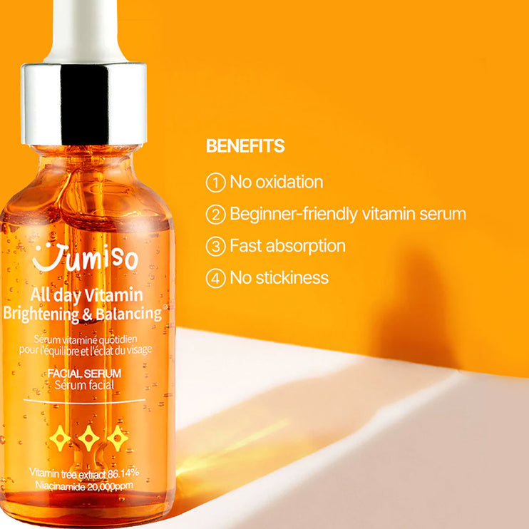 Jumiso All Day Vitamin Brightening & Balancing Facial Serum