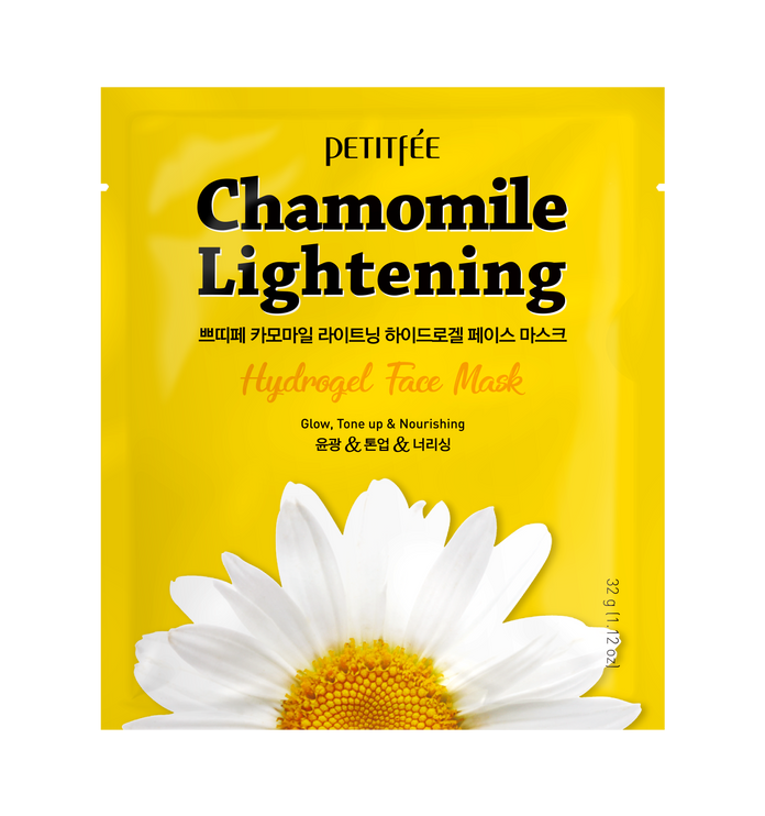 PETITFEE - Chamomile Lightening Hydrogel Face Mask