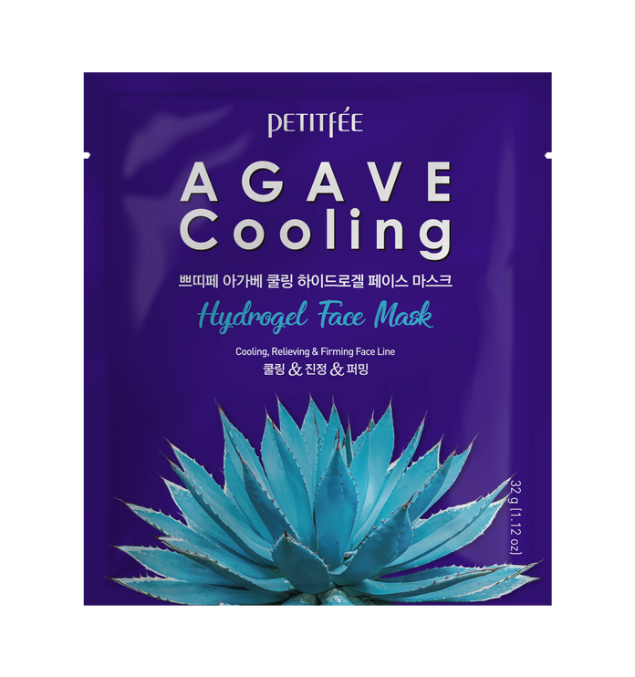 PETITFEE - Agave Cooling Face Mask Pack 5pcs