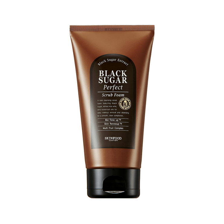 SKINFOOD – Black Sugar Perfect Scrub Foam 180g