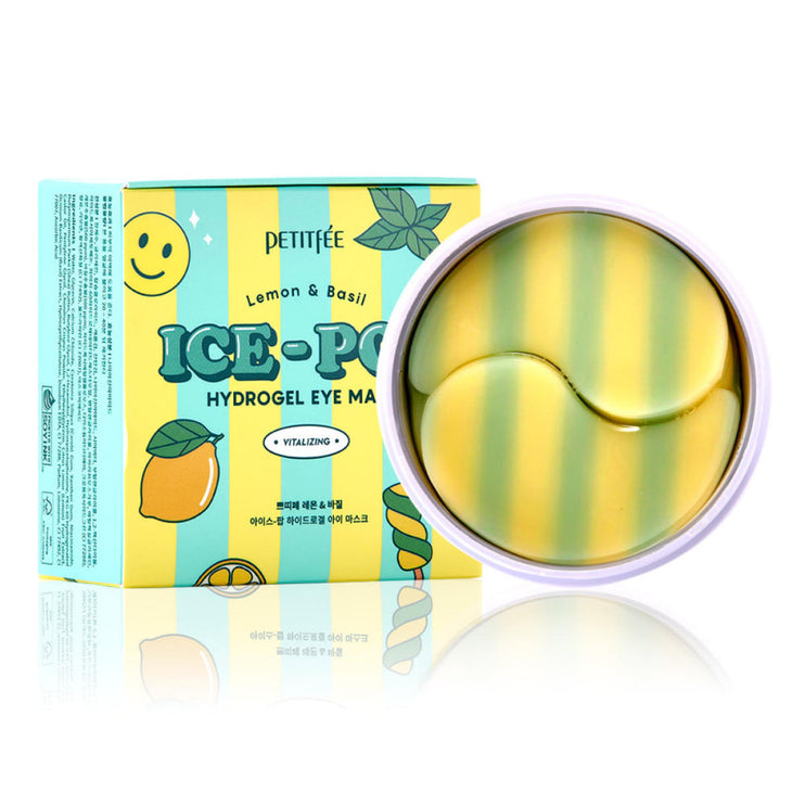 Koelf Lemon & Basil Ice-Pop Hydrogel Eye Mask 60τμχ